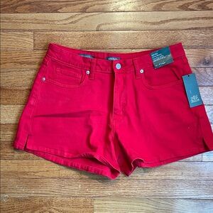 Wild Fable Red Jean Shorts